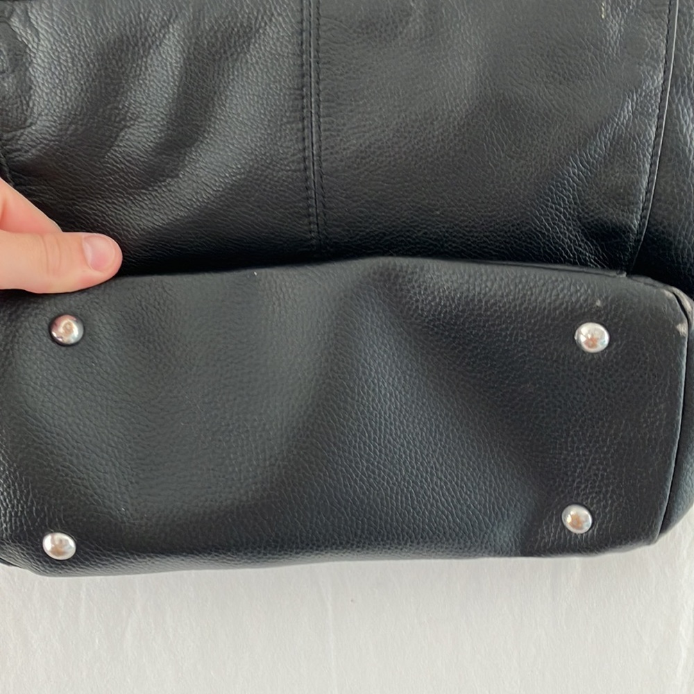Tignanello Purse Genuine Leather black - Picture 3 of 10